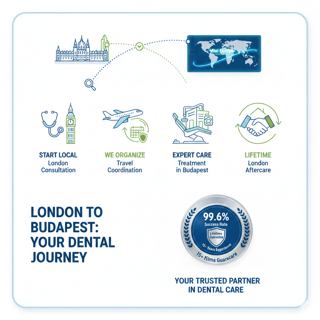 Dental tourism process step 1 Consultation at Vital Europe London clinic near Oxford Circus